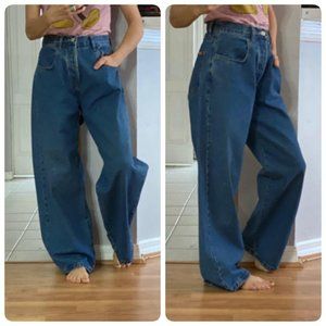 Vintage Jordache High Rise Wide Leg Jean